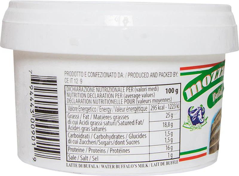 iqf buffalo mozzarella 125g (#58166) - Image 3