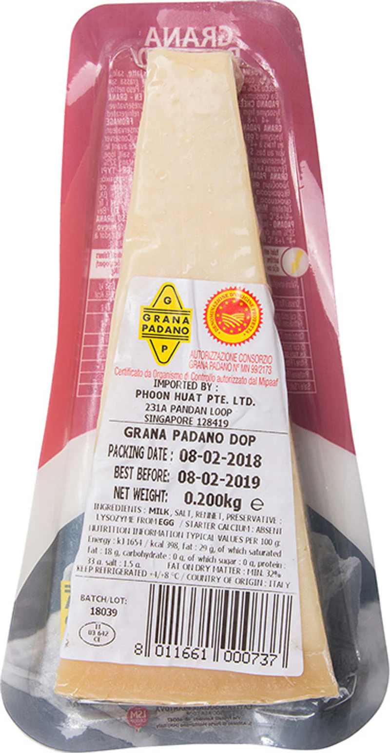 grana padano 10mth cheese 200g (#61277) - Image 3